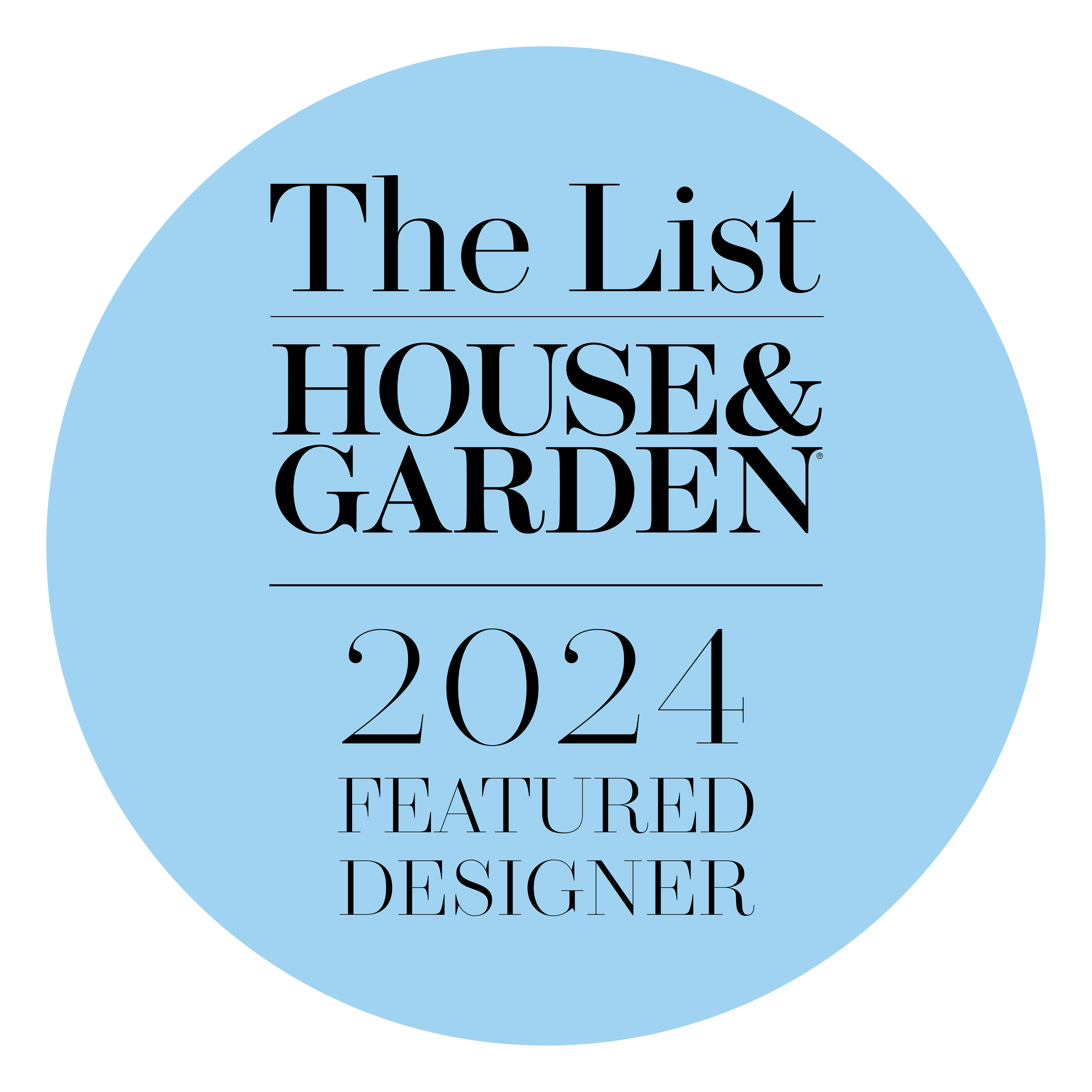The List: House & Garden 2024 Featured Designer